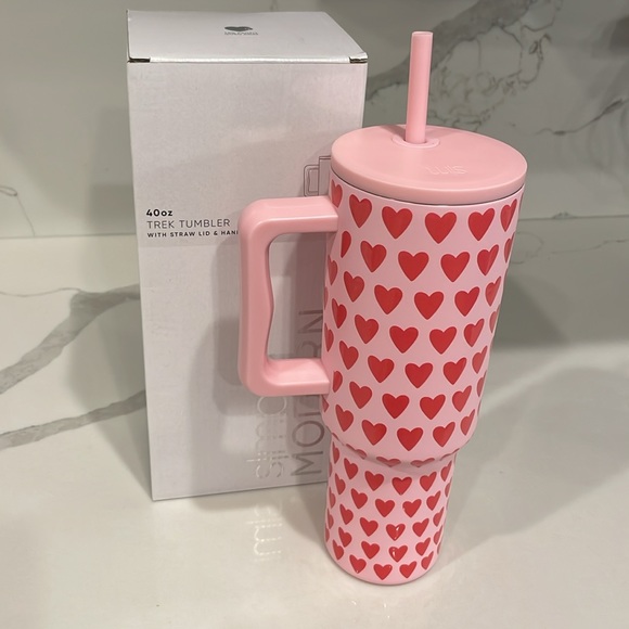 Simple Modern - SWEETHEART ♥️ Pink and Red 40oz Trek Tumbler - NWT! - Picture 2 of 8
